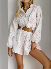 Saf Pamuk Uzun Kollu Pijama Takımı Zalle